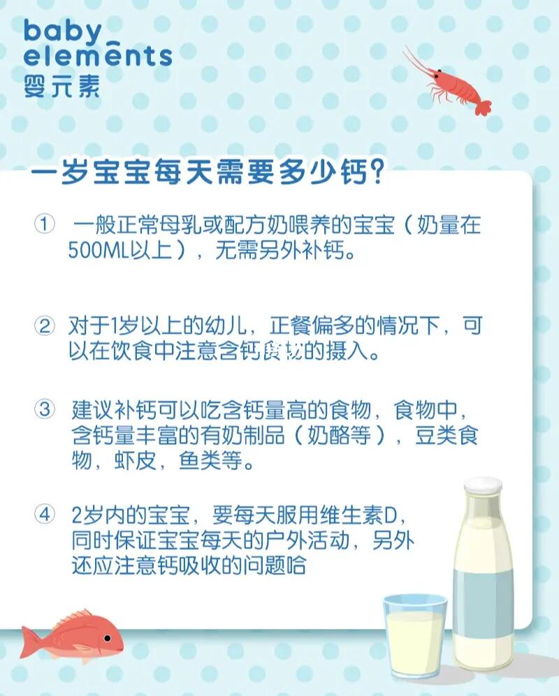 关于8个月是否需要补钙的探讨