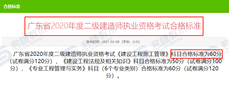 广东省二级建造师分数线的深度解读